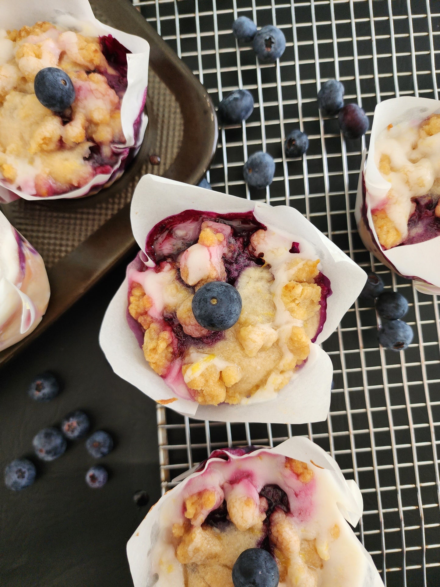 Blueberry & Lemon Muffin (Frozen)